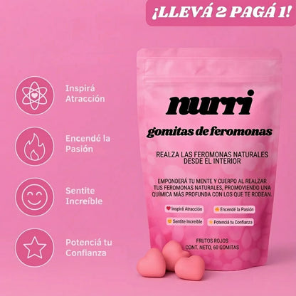 Nurri - Gomitas de feromonas