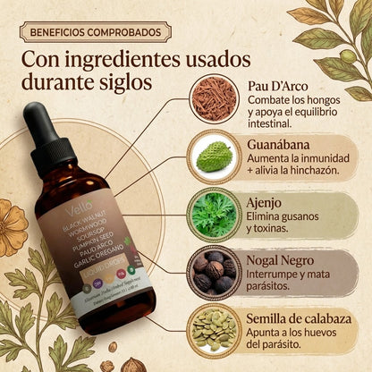 LIMPIEZA INTESTINAL ANTIPARASITARIA NATURAL